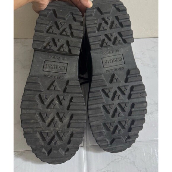 Brahma Escott Men's Soft Toe 6" Black Work Boot Slip & Oil Resistant Size 10W - Picture 2 of 6